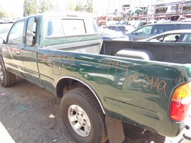 1999 TOYOTA TACOMA PRERUNNER GREEN XTRA CAB 3.4L AT 2WD Z18333